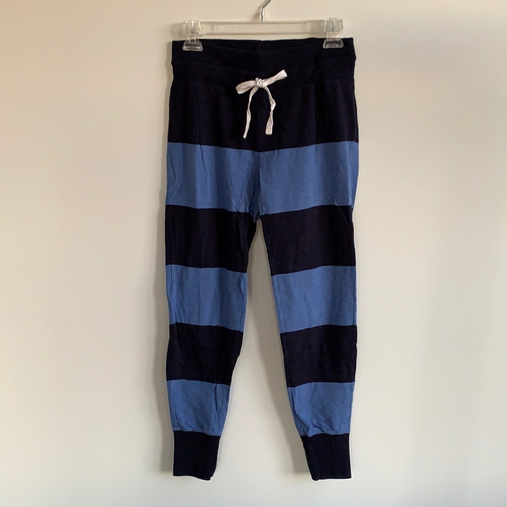 Jcrew striped joggers